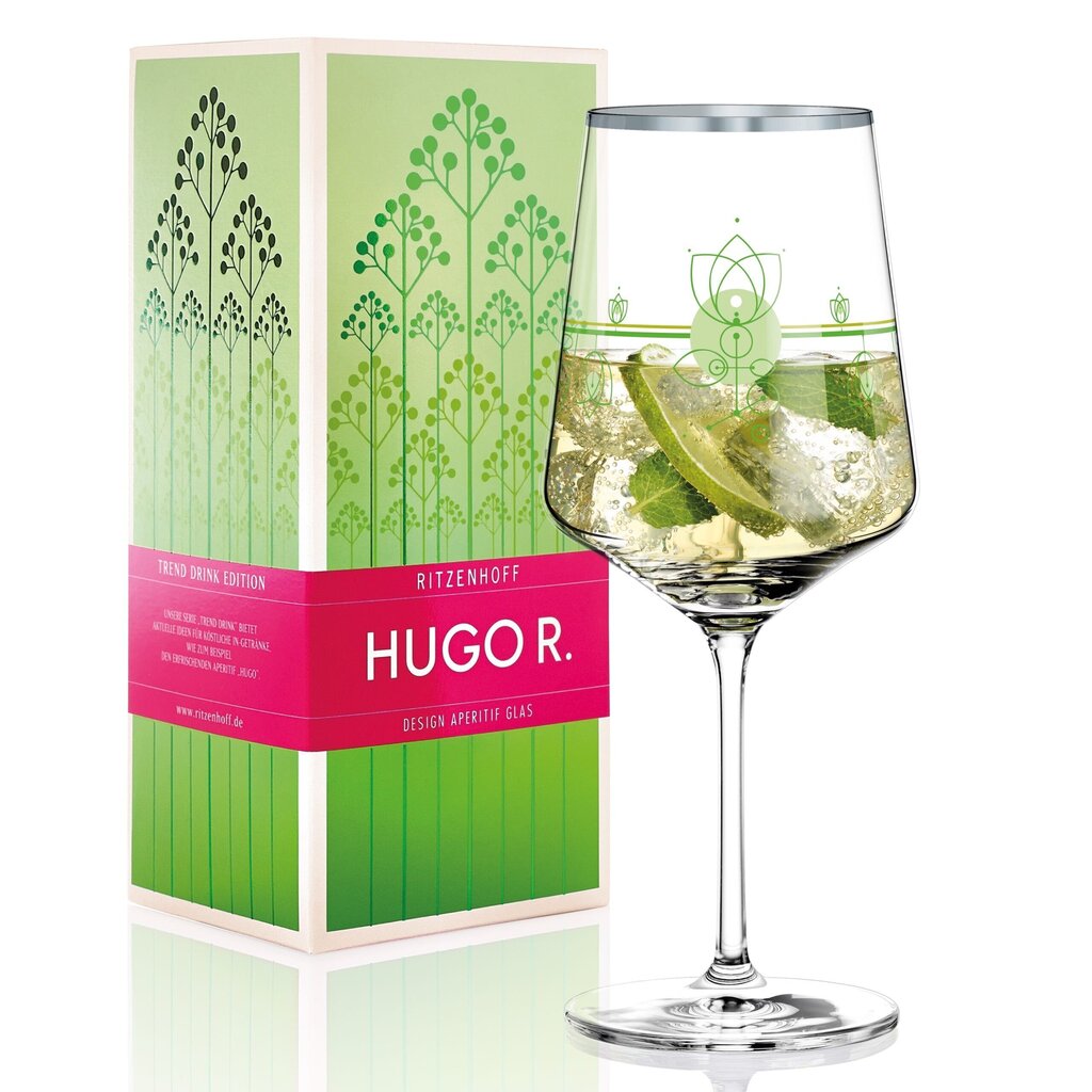 Aperitiiviklaas "Hugo R. Von Lulu", 1 tk. hind ja info | Klaasid, tassid ja kannud | kaup24.ee