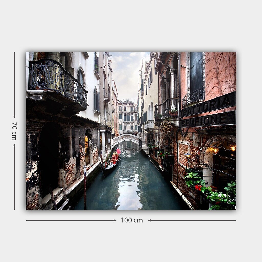 Pilt Veneetsia kanal цена и информация | Seinapildid | kaup24.ee