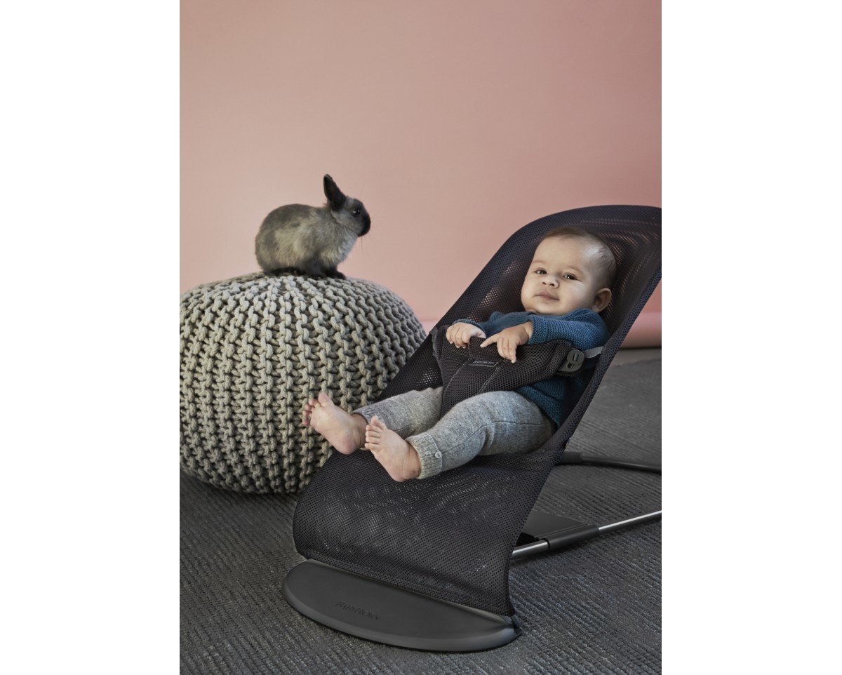 Lamamistool BABYBJÖRN Bliss Anthracite mesh, 006013 цена и информация | Beebi lamamistoolid | kaup24.ee