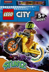 60297 LEGO® City Stuntz разрушительный трюковый мотоцикл цена и информация | Конструкторы и кубики | kaup24.ee