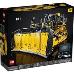 42131 LEGO® Technic juhitav Cat D11 buldooser цена и информация | Конструкторы и кубики | kaup24.ee