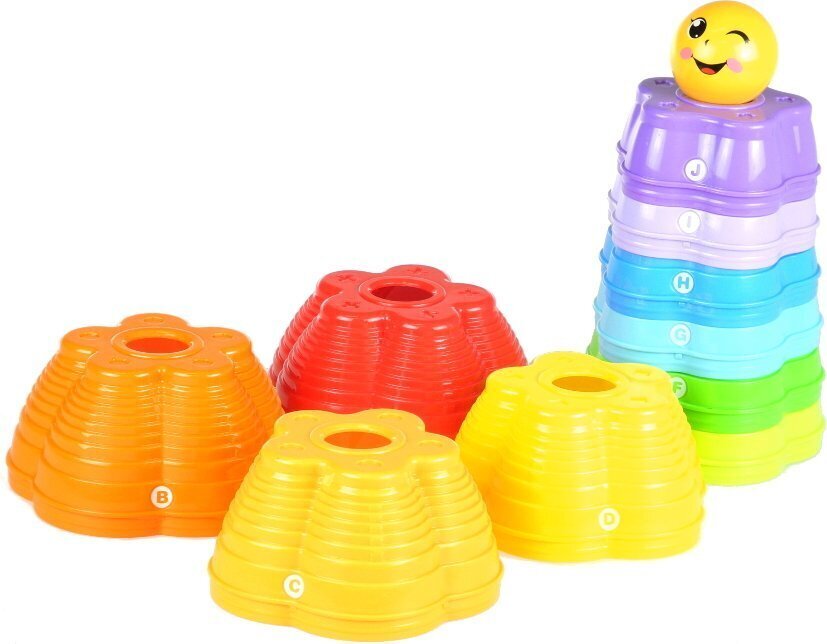 Värviline püramiid Rainbow hind ja info | Imikute mänguasjad | kaup24.ee