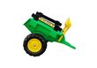 Traktor koos haagisega roheline цена и информация | Poiste mänguasjad | kaup24.ee