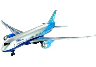 Большой пассажирский самолет Airplane LL787 цена и информация | Развивающий мелкую моторику - кинетический песок KeyCraft NV215 (80 г) детям от 3+ лет, бежевый | kaup24.ee