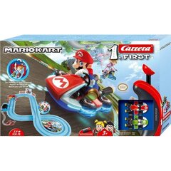 Võistlusrada Carrera First Nintendo Mariokart Mario & Luigi - 2,9 meetrit (20063028) hind ja info | Poiste mänguasjad | kaup24.ee