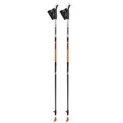 Kepikõnni kepid Nordic Walking poles Gabel Stride, mustad цена и информация | Палки для ходьбы | kaup24.ee