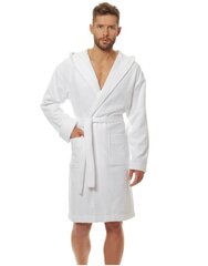 Мужской халат 2103 MN-Shirt White цена и информация | Мужские халаты, пижамы | kaup24.ee