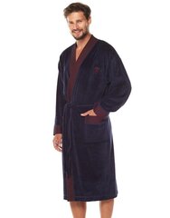 Мужской халат 2050 Granat цена и информация | Мужские халаты, пижамы | kaup24.ee