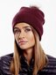 Müts karusnaha tutiga Burgundia Universaalne цена и информация | Naiste mütsid ja peapaelad | kaup24.ee