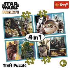 Puslekomplekt Trefl Star Wars, 4 in 1 цена и информация | Пазлы | kaup24.ee