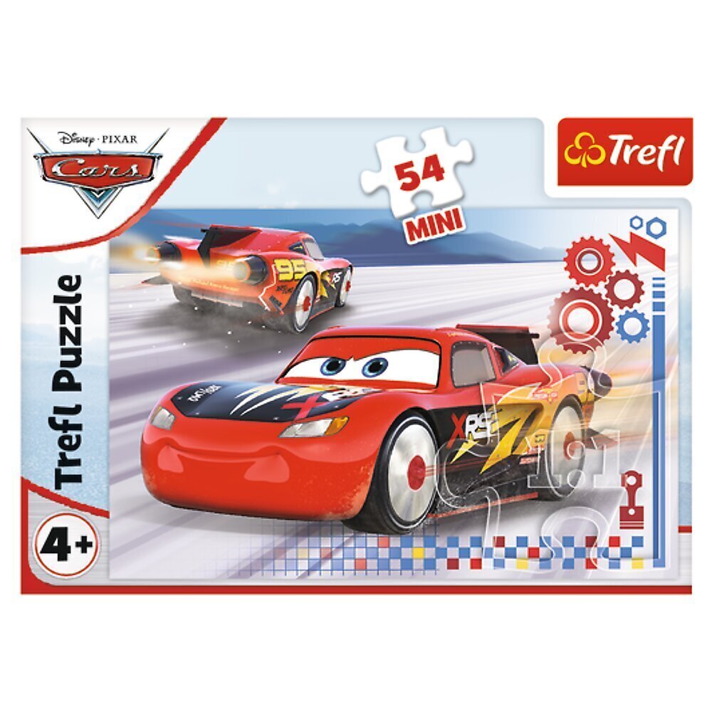 Mini pusle Trefl Cars, 54 d. hind ja info | Pusled | kaup24.ee