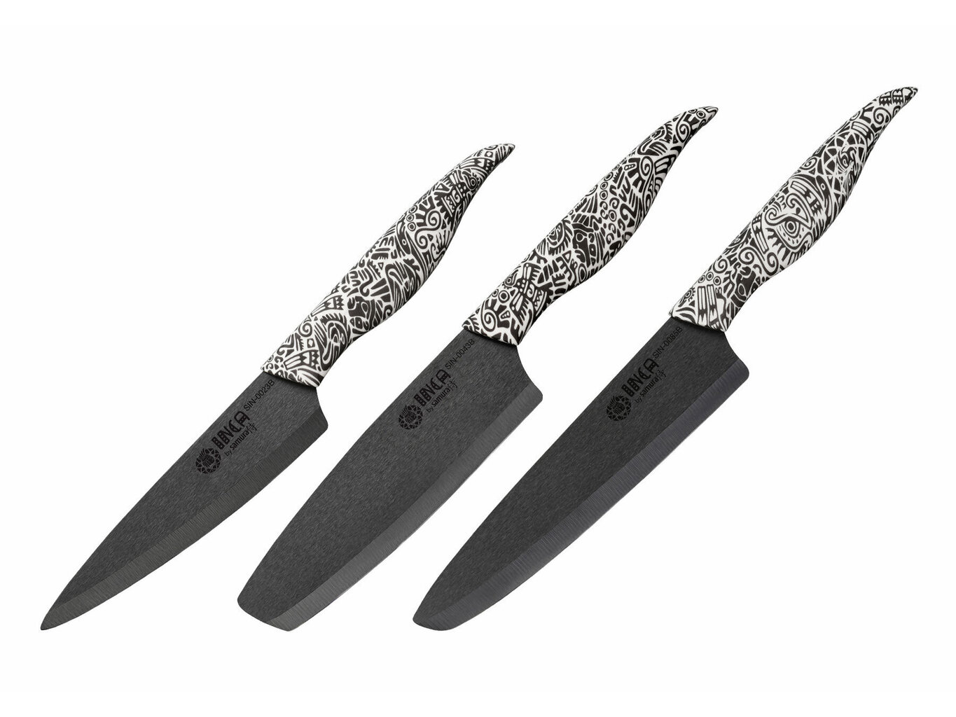 Sia Tokyo Cutlery nugade komplekt Inca, must hind ja info | Noad ja tarvikud | kaup24.ee