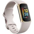 Fitbit Charge 5 FB421GLWT Lunar White/Soft Gold