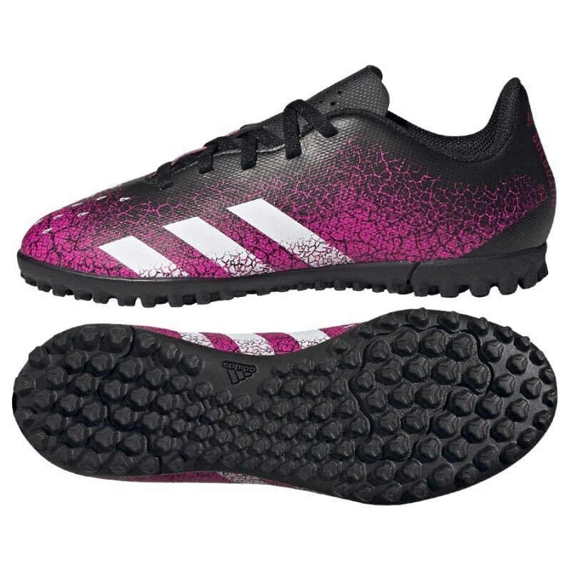 Laste jalgpallijalatsid Adidas Predator Freak 4 TF Jr FW7537, roosad hind ja info | Jalgpallijalatsid | kaup24.ee