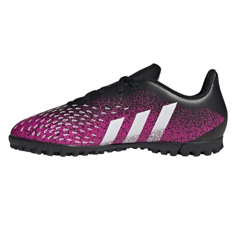 Laste jalgpallijalatsid Adidas Predator Freak 4 TF Jr FW7537, roosad hind ja info | Jalgpallijalatsid | kaup24.ee