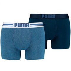 Meeste aluspüksid Puma Placed Logo Boxer 2P M 906519 05, 2 tk hind ja info | Meeste aluspesu | kaup24.ee