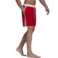 Meeste ujumispüksid Adidas Classic Lenght 3 Stripes Swim Shorts M GQ1106, punased цена и информация | Ujumispüksid, shortsid | kaup24.ee