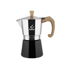 Espresso kohvikann "New WOODY" (3 tassi) цена и информация | Чайники, кофейники | kaup24.ee