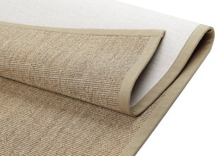 Narma sisalWeave™ silesidusvaip Livos, beež, 80 x 160 cm цена и информация | Ковры | kaup24.ee