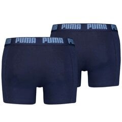 Meeste aluspüksid Puma Basic Boxer 2P M 906823 33, 2 tk цена и информация | Мужские трусы | kaup24.ee