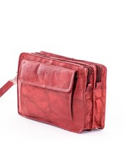 бордовое кожаное саше для мужчин цена и информация | Мужские сумки | kaup24.ee