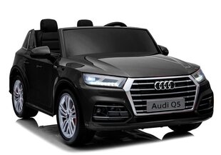 Elektriline maastur lastele Audi Q5, värvitud must hind ja info | Laste elektriautod | kaup24.ee