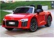 Elektriline sportauto lastele Audi R8 Spyder, punane hind ja info | Laste elektriautod | kaup24.ee