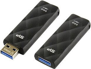 Silicon Power mälupulk 64GB Blaze B20 USB 3.2, must hind ja info | Mälupulgad | kaup24.ee