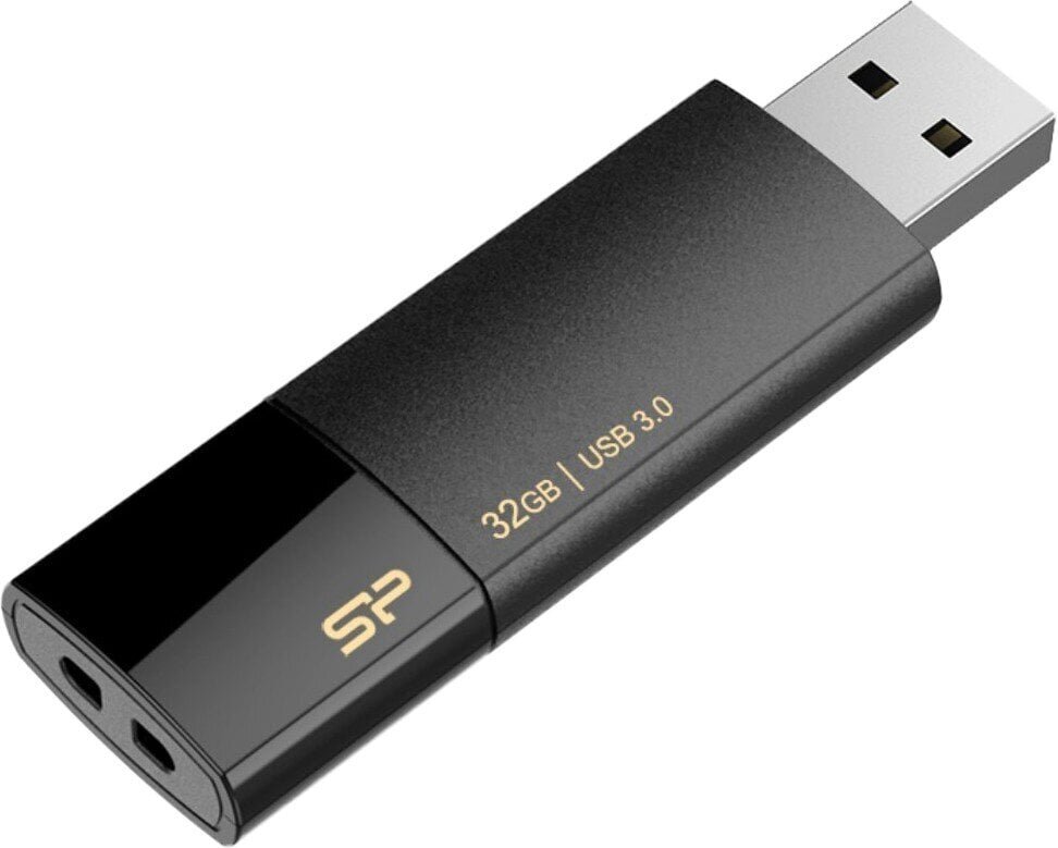 Silicon Power memory USB Blaze B05 32GB USB 3.0 Black hind ja info | Mälupulgad | kaup24.ee