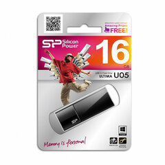 Silicon Power Ultima U05 16 GB, USB 2.0, цена и информация | USB накопители | kaup24.ee