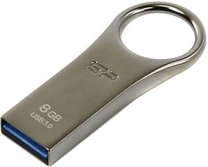 Silicon Power memory USB Jewel J80 8GB USB 3.0 COB Silver Metal цена и информация | USB накопители | kaup24.ee