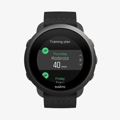 Suunto 3 All Black цена и информация | Смарт-часы (smartwatch) | kaup24.ee