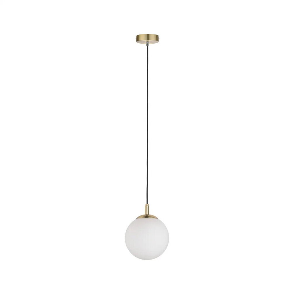 Rippvalgusti Paulmann Menja 1-lamp Satin klaas/harjatud brass Ilma lambita, max. 20 w E27 920053422 цена и информация | Laelambid | kaup24.ee