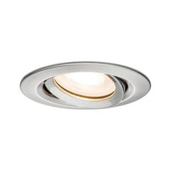 LED Süvistatav valgusti Paulmann Nova Plus Pöörlemine IP65 93 mm 30 ° GU5, 3/GU10 max. 35 W Harjatud raud цена и информация | Монтируемые светильники, светодиодные панели | kaup24.ee