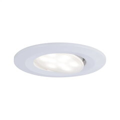 LED Süvistatav valgusti Paulmann Calla Pöörlemine IP65 90mm 30° 6W 680lm 230V 4000K valge matt цена и информация | Монтируемые светильники, светодиодные панели | kaup24.ee