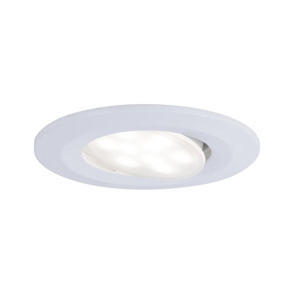 LED Süvistatav valgusti Paulmann Calla Pöörlemine IP65 90mm 30° 6W 680lm 230V 4000K valge matt hind ja info | Süvistatavad ja LED valgustid | kaup24.ee