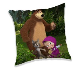 Декоративная подушка Masa and The Bear 087, 40 x 40 cm цена и информация | Декоративные подушки и наволочки | kaup24.ee