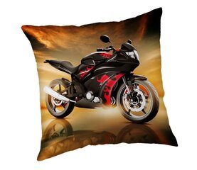 Dekoratiivpadi Motorbike Red, 40 x 40 cm цена и информация | Декоративные подушки и наволочки | kaup24.ee