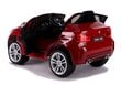 Elektriline maastur lastele BMW X6M, värvitud punane hind ja info | Laste elektriautod | kaup24.ee