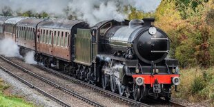 Rannarätik Steam Train, 70x140 cm hind ja info | Rätikud, saunalinad | kaup24.ee