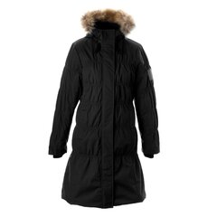 Huppa женское зимнее пальто с натуральным мехом EIKKE, черный  907166191 цена и информация | Женские пальто | kaup24.ee