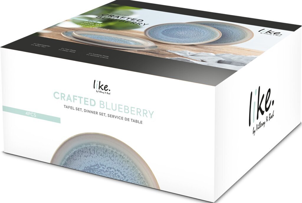 Like by Villeroy & Boch 4-osaline nõudekomplekt, Crafted Blueberry цена и информация | Lauanõud ja kööginõud | kaup24.ee