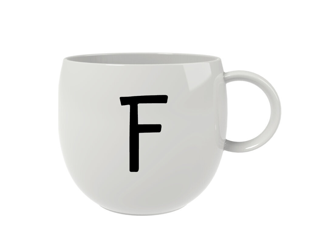 Like by Villeroy & Boch Kruus Letters F, 13 x 10 x 8 cm, 0,4l цена и информация | Klaasid, tassid ja kannud | kaup24.ee