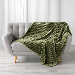 Douceur d'Intérieur pleed Kalie, khaki, 125 x 150 cm цена и информация | Покрывала, пледы | kaup24.ee