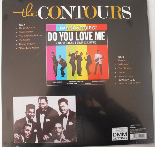 The Contours - Do You Love Me (Now That I Can Dance), LP, vinüülplaat, 12" vinyl record hind ja info | Vinüülplaadid, CD, DVD | kaup24.ee