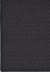 Narma flatWeave™ silesidusvaip Bello, must, 80 x 200 cm hind ja info | Vaibad | kaup24.ee