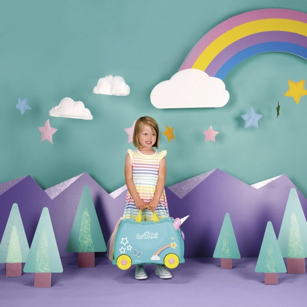 Laste kohver Trunki Una Unicorn цена и информация | Kohvrid, reisikotid | kaup24.ee