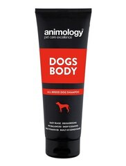 ANIMOLOGY шампунь для собак BODY 250ML цена и информация | Косметические средства для животных | kaup24.ee
