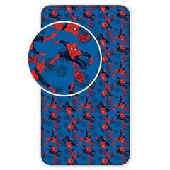 Kummiga voodilina Spiderman 06 , 90 x 200 + 25 cm цена и информация | Простыни | kaup24.ee