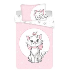 Beebi voodipesukomplekt Marie Cat Light Pink Baby, 100 x 135 cm + padjapüür 40 x 60 cm hind ja info | Beebide ja laste voodipesu | kaup24.ee